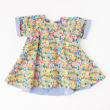 Thimble Reversible Swing Tunic in Summer Wildflowers