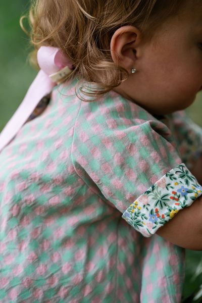Thimble Reversible Swing Tunic in Clover Blooms