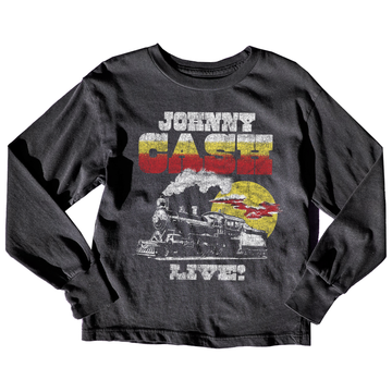 Rowdy Sprout Johnny Cash Live LS Tee