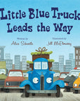Little Blue Truck Leads the Way Board Book: Alice Schertle