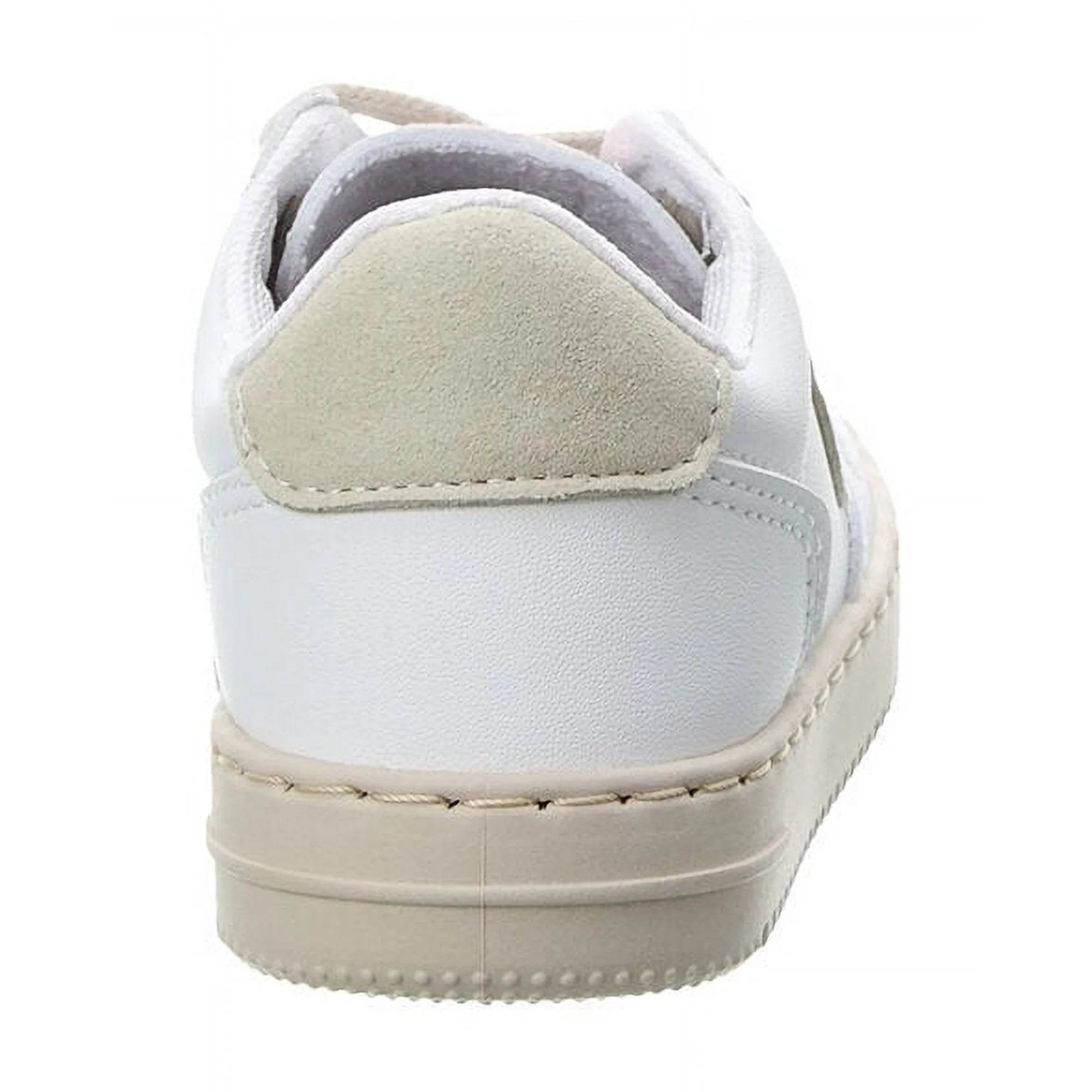 Cienta White/Beige Leather Sneaker