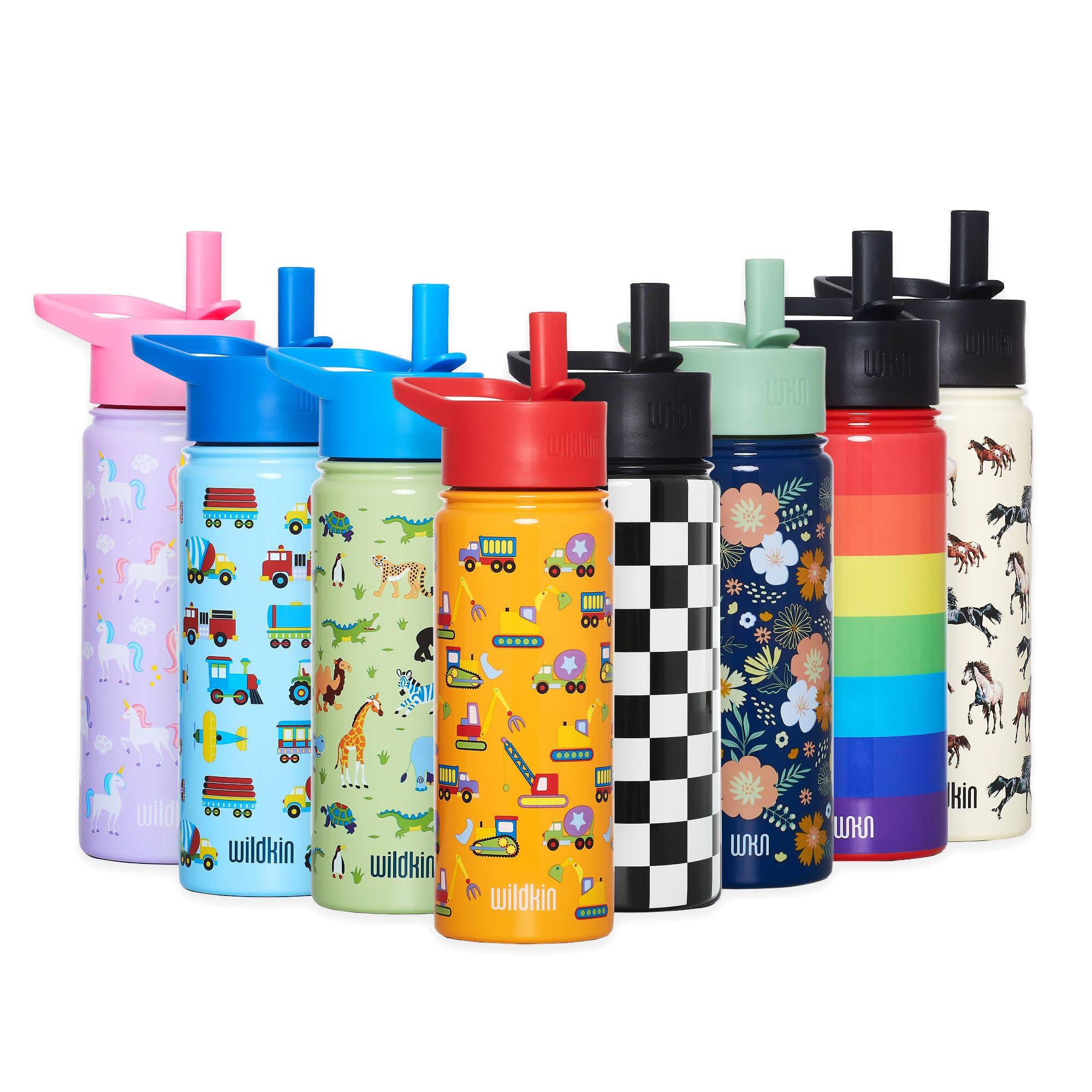 Trains, Planes & Trucks 18 oz Steel Water Bottle