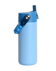 Core Insulated Pop Fidget Handle Bottle 18oz - Ocean Tie Dye
