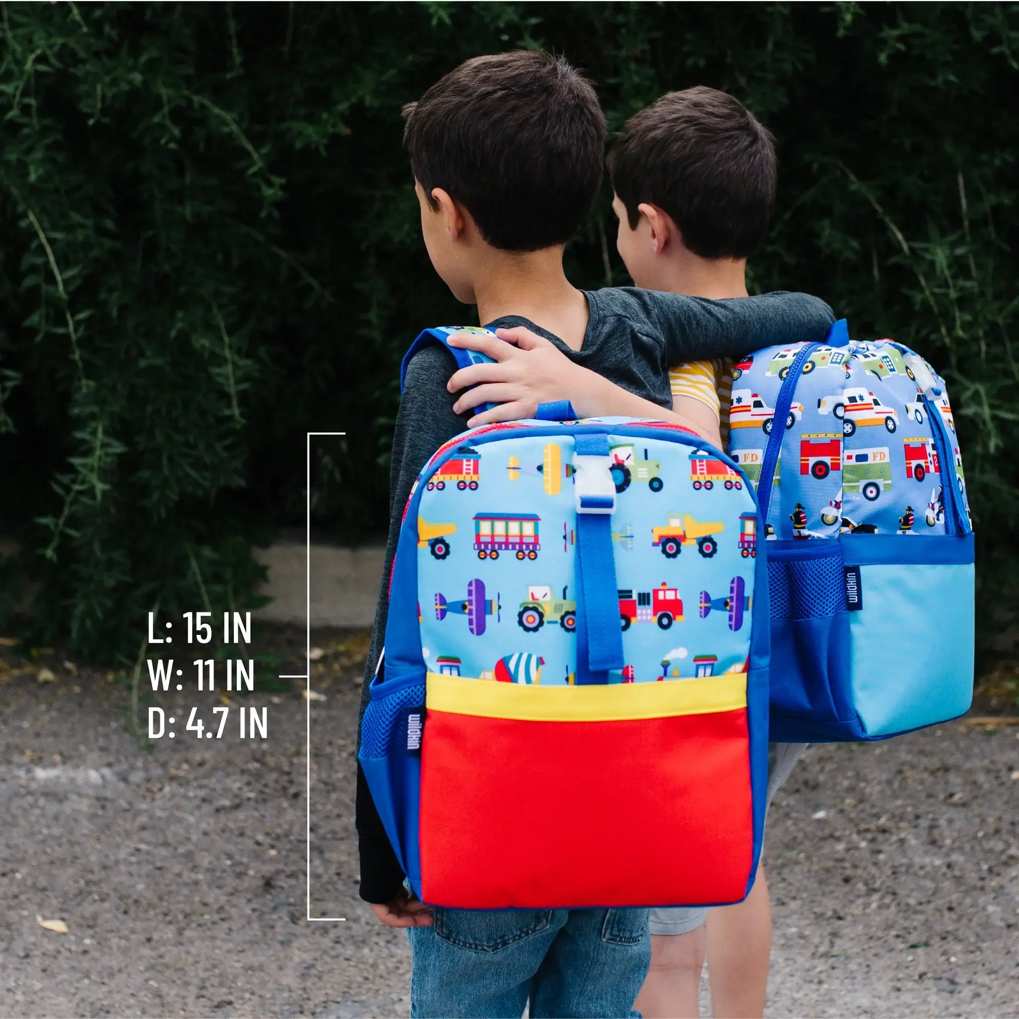 Trains, Planes & Trucks Pack-It-All Backpack