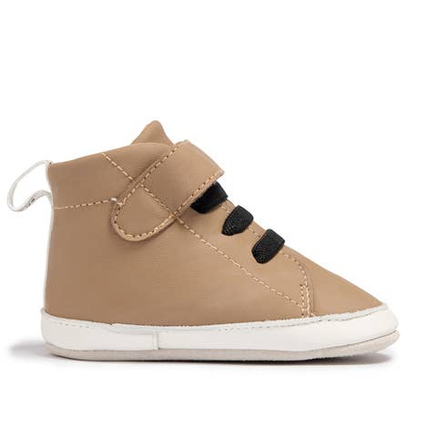 Leather Baby Hightop Sneaker Shoe
