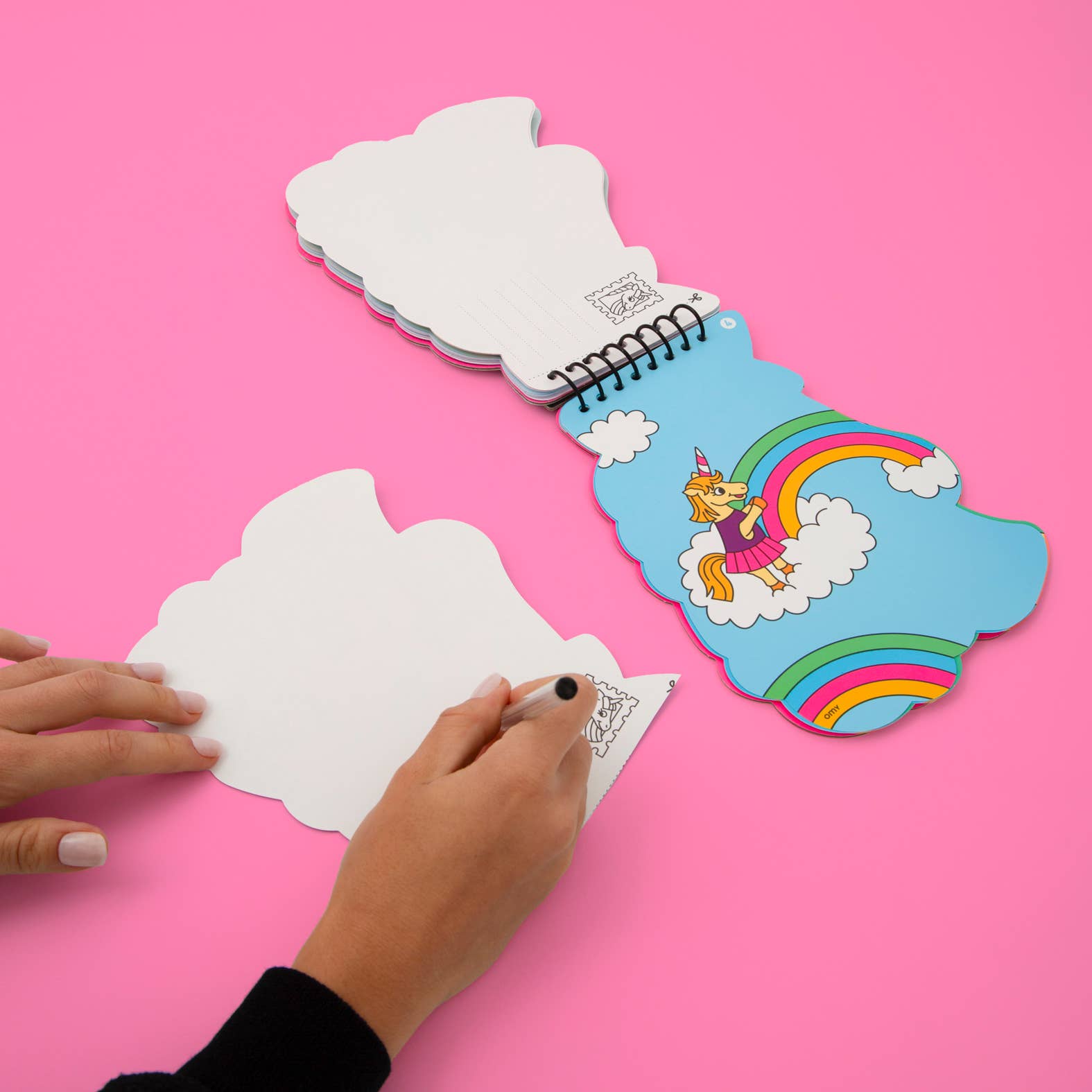 OMY - Sticker Book - Unicorn