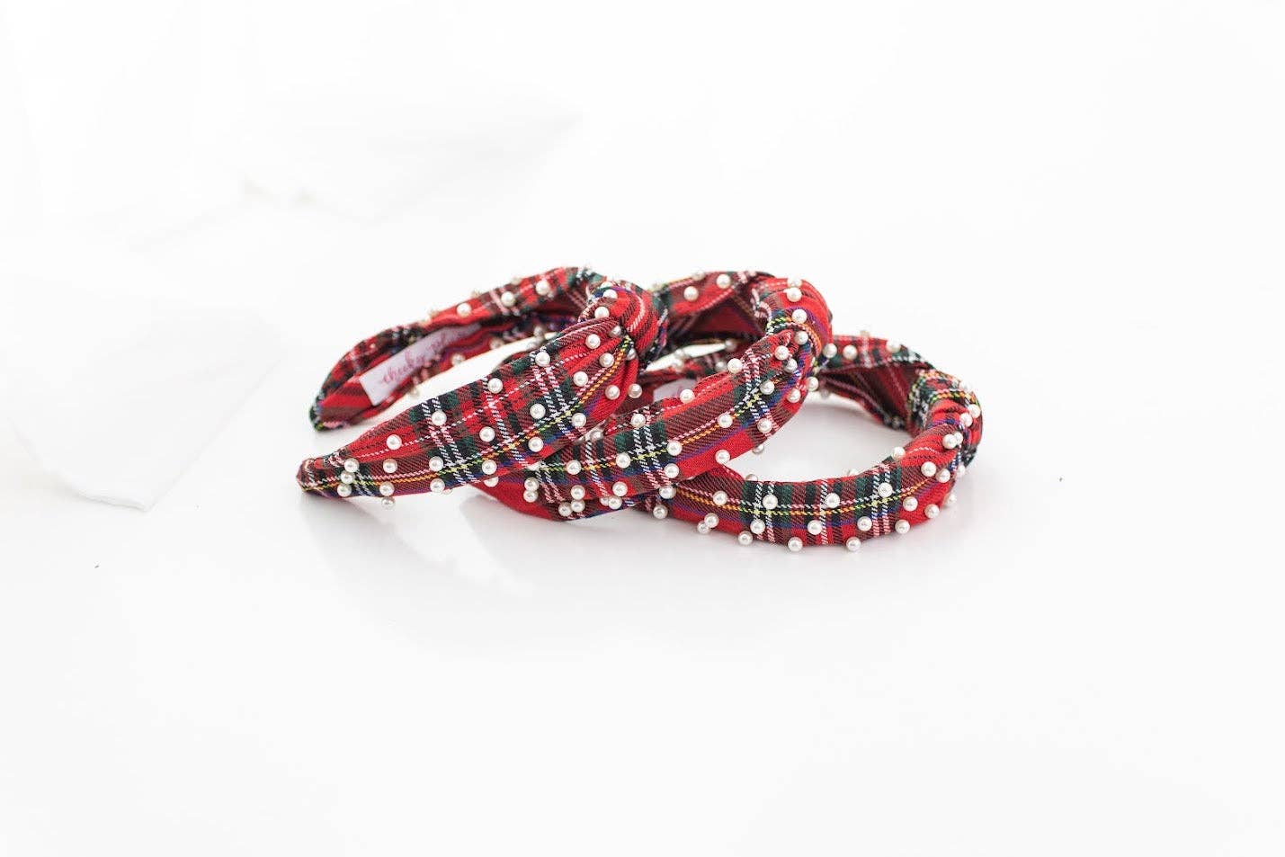 Beaded Headband - Tartan Tidings