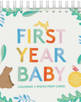 First Year Baby Calendar & Photo Prop Cards
