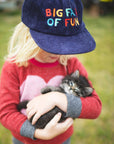 Baby/Toddler & Youth Corduroy Snapback Hat | Big Fan Of Fun: Baby/Toddler