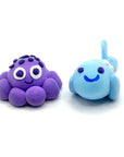 Creatibles D.I.Y. Air-Dry Clay Kit: Ocean BFFs (Set of 4)