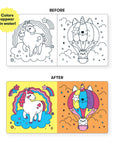 Unicorn Dreams Color Magic Bath Book