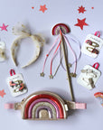 Disco Rainbow Clips