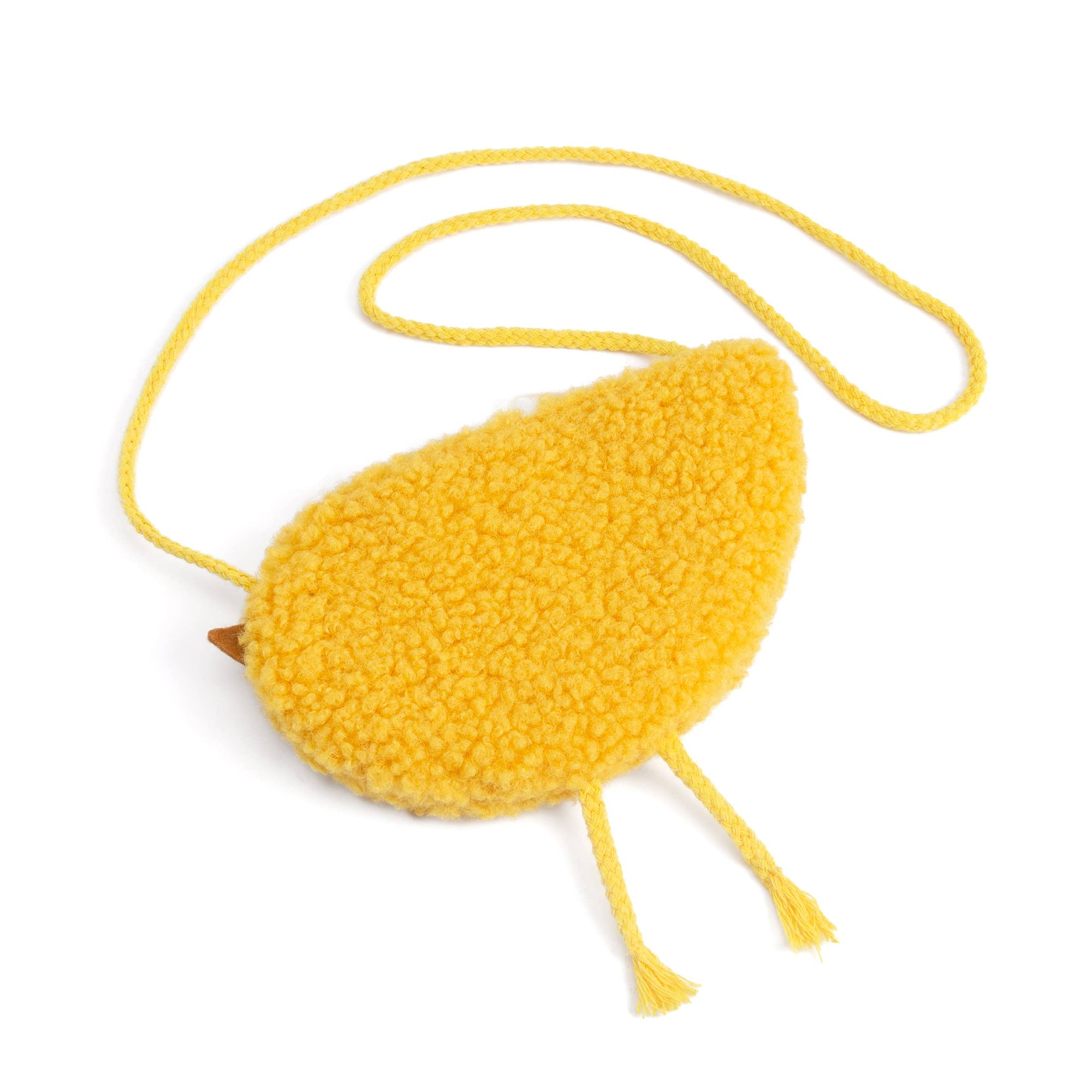 Bird Chick Plush Crossbody Purse- Toddlers and Little Kids: Yellow