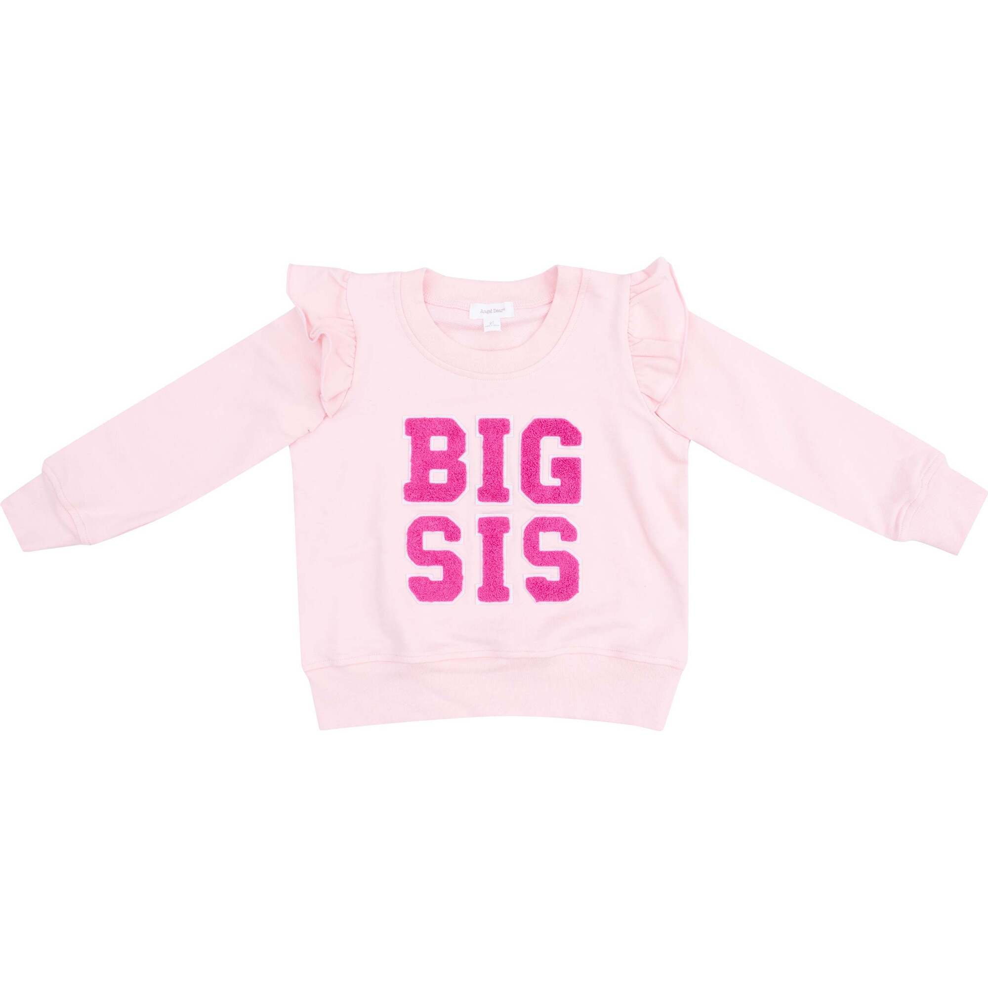 Sibling Big Sis Ruffle Sweatshirt
