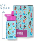 Mermaids 14 oz Stainless Steel Water Bottle