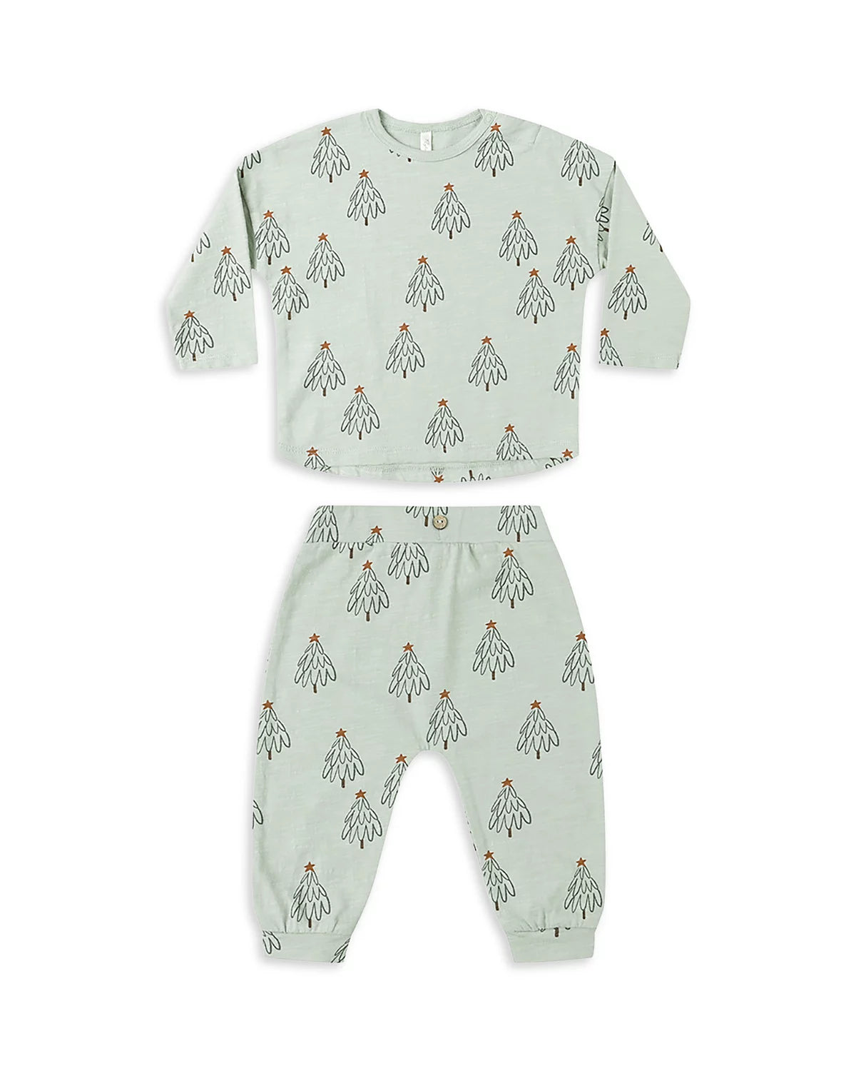 Rylee + Cru Long Sleeve Tee and Pant Set Trees