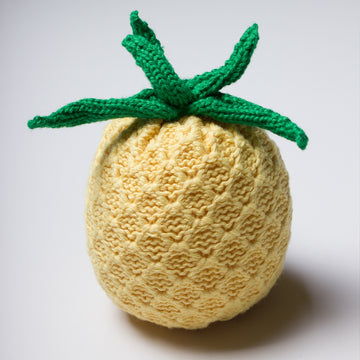 Pineapple Organic Toy Baby Rattle