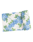 Watercolor Hydrangeas Swaddle Blanket