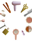 Silicone Hair and Makeup Play Set