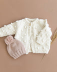 Popcorn Cardigan Sweater