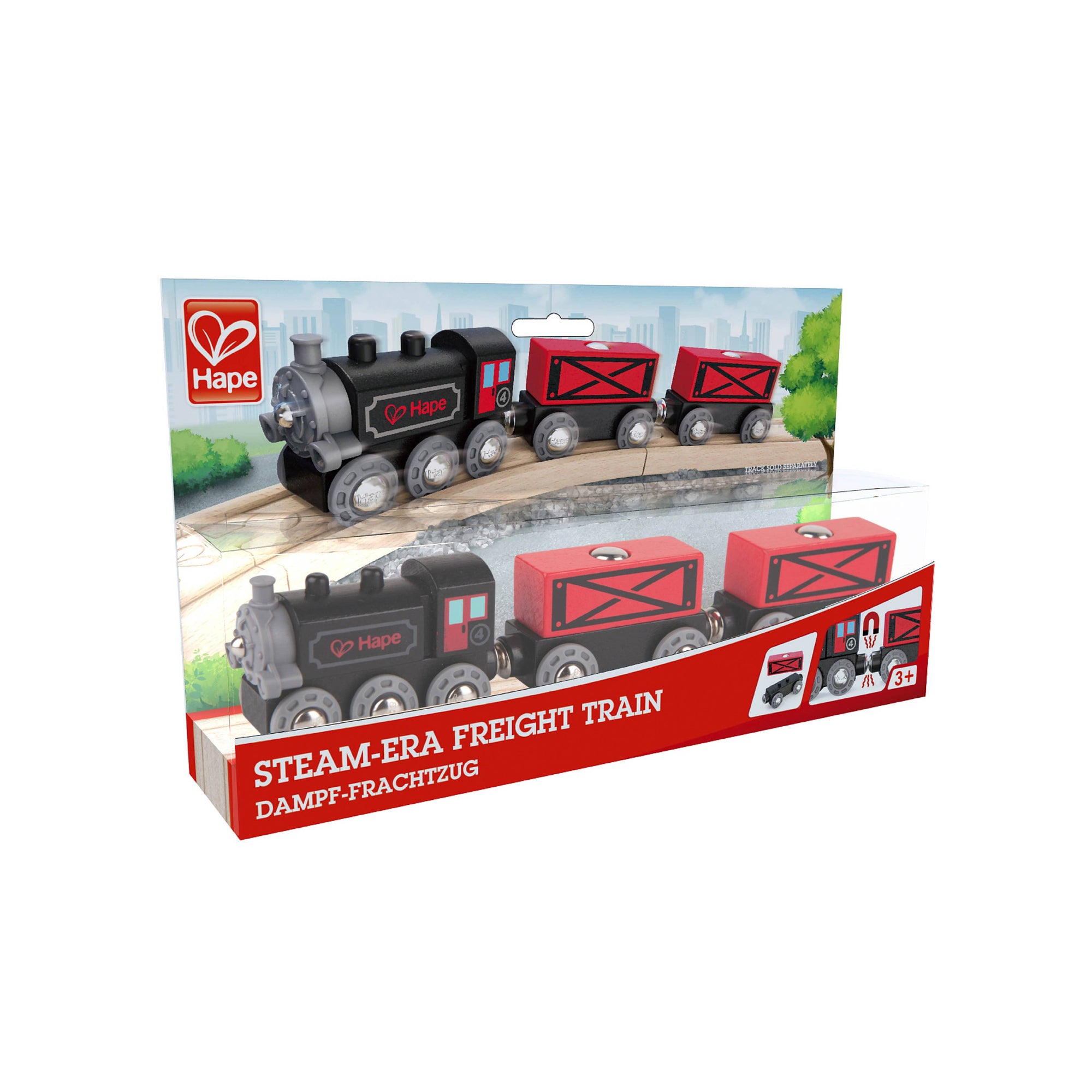 Steam-Era Freight Train