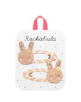 Stripy Bunny Clips