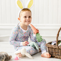 Joy Street Bunny Garden Easter Pajamas, Multi