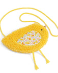 Bird Chick Plush Crossbody Purse- Toddlers and Little Kids: Yellow