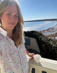 Lobster Bake Women’s Button Front Short Pajama Set