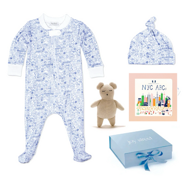 Joy Street Kids NYC Blue Baby Gift Set