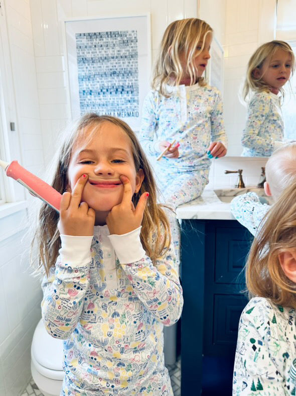 Hanukkah Two Piece Kids Henley Pajamas