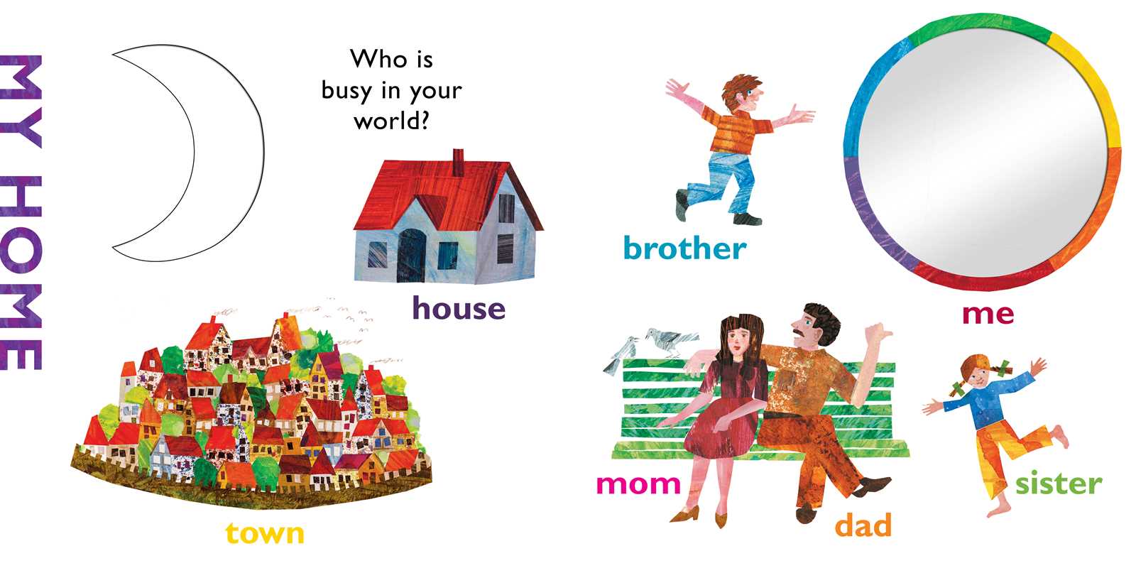 My First Busy World by Eric   Carle: Board Books; 12 pages / English
