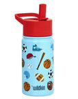 Game On 14 oz Stainless Steel Water Bottle