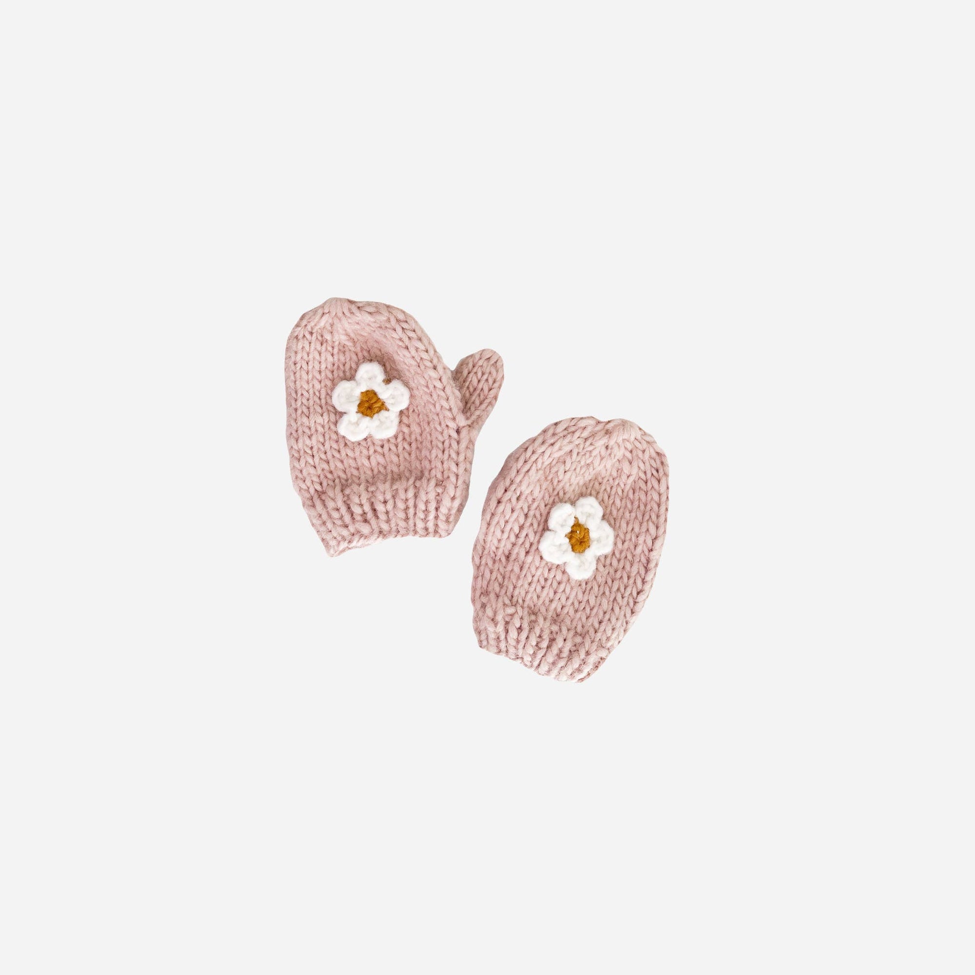 Blush Flower Mittens | Baby & Toddler