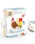 Ice Cream Bar Stand with 4 Ice Creams