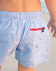 Boys Star Print Boardies Swim Shorts