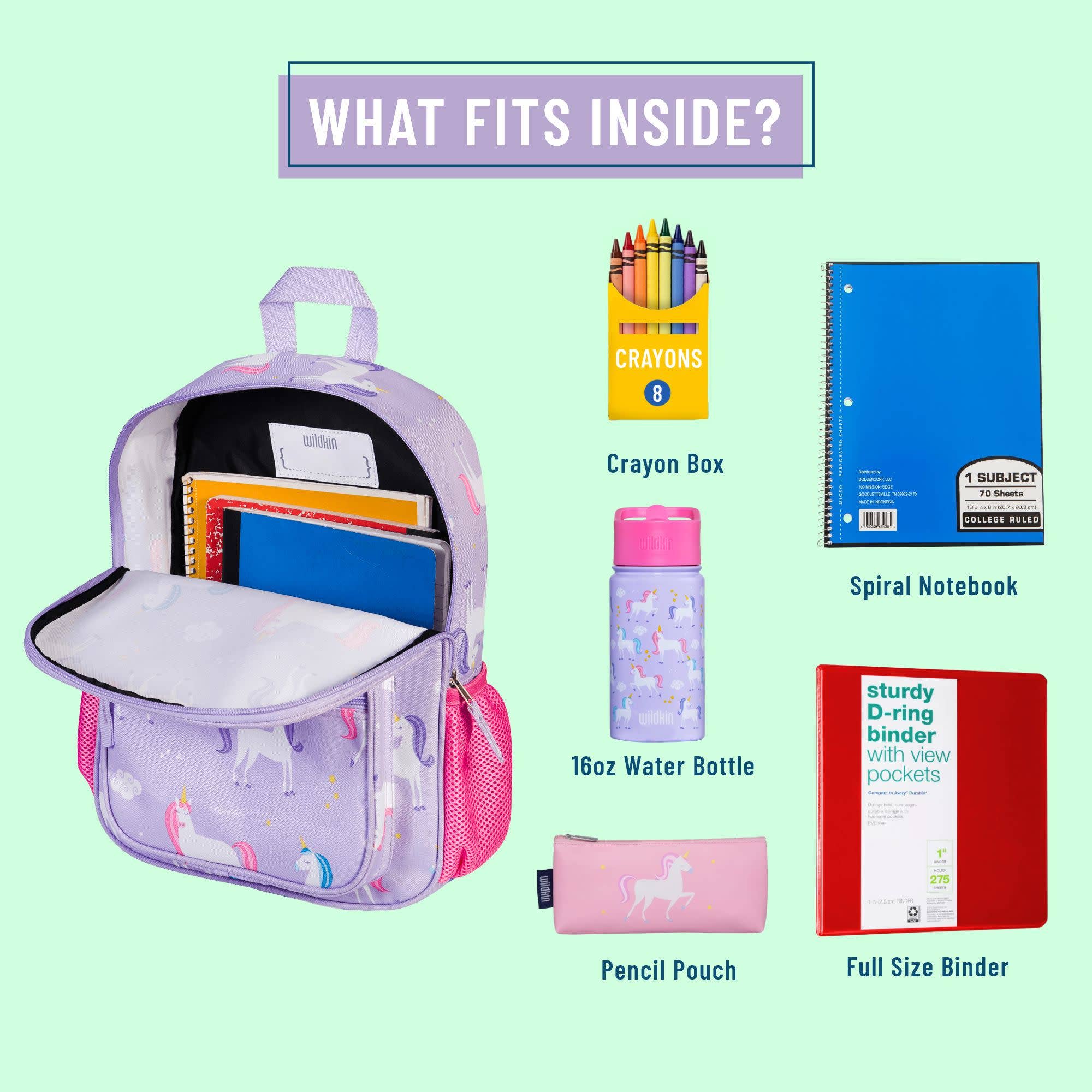 Unicorn Recycled Eco Backpack