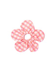 Jaipur Block Print Flower Scrunchie Set in Pink