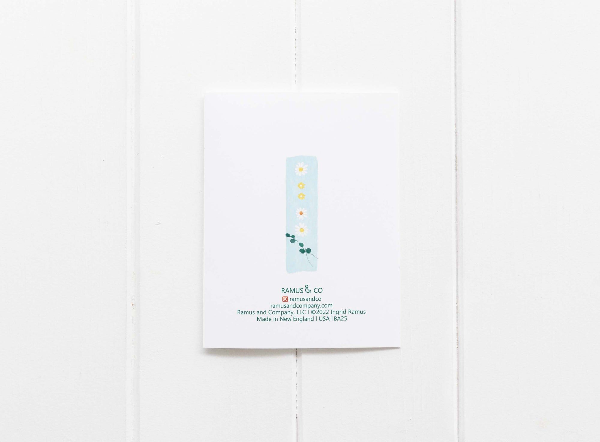 Birth Month Flowers Greeting Card