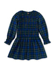 Tea Smocked Woven Blouson Dress