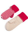 Classic Knit Winter Mittens for Kids