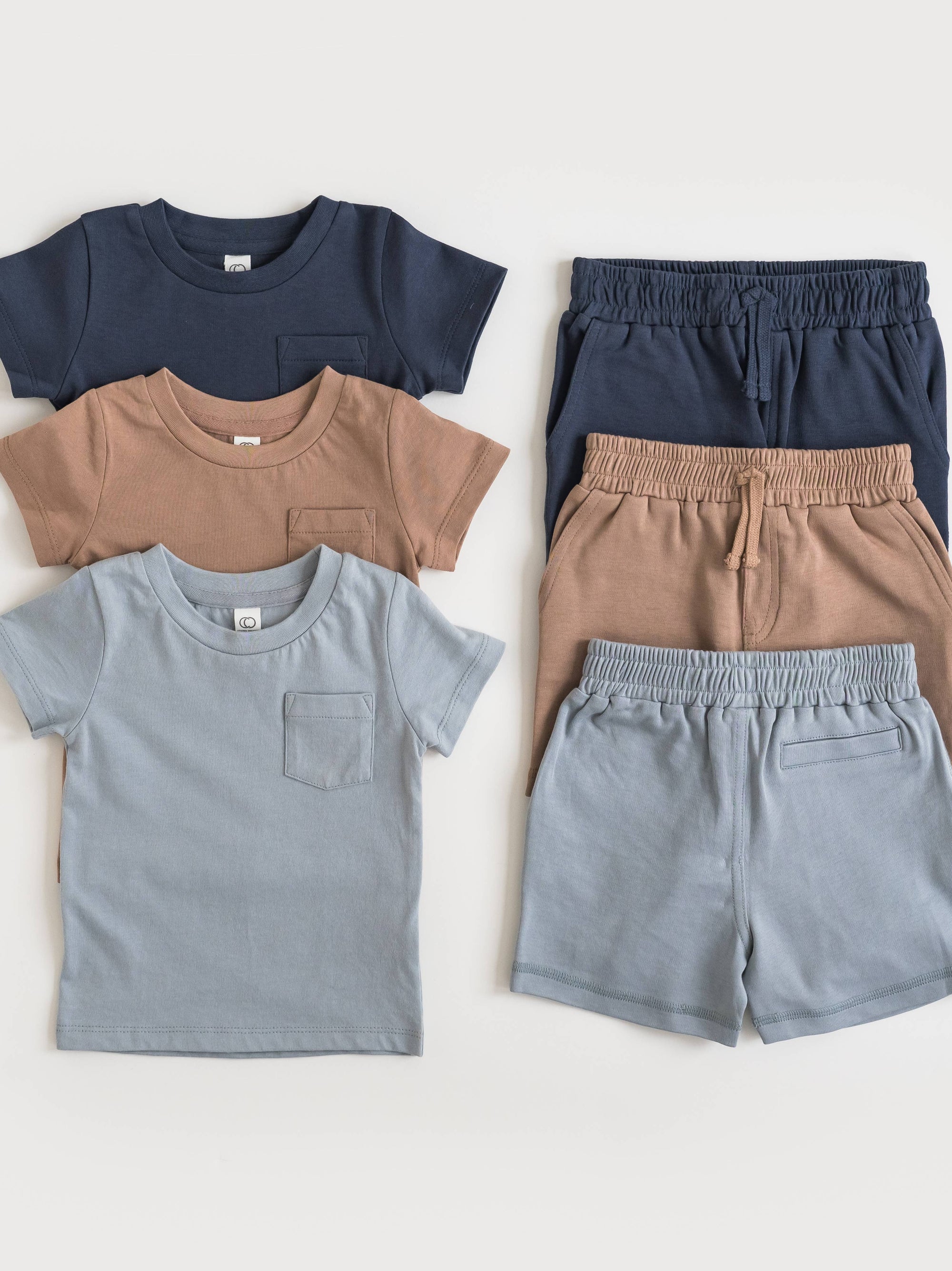 Organic Baby and Kids Dane Short - Mist