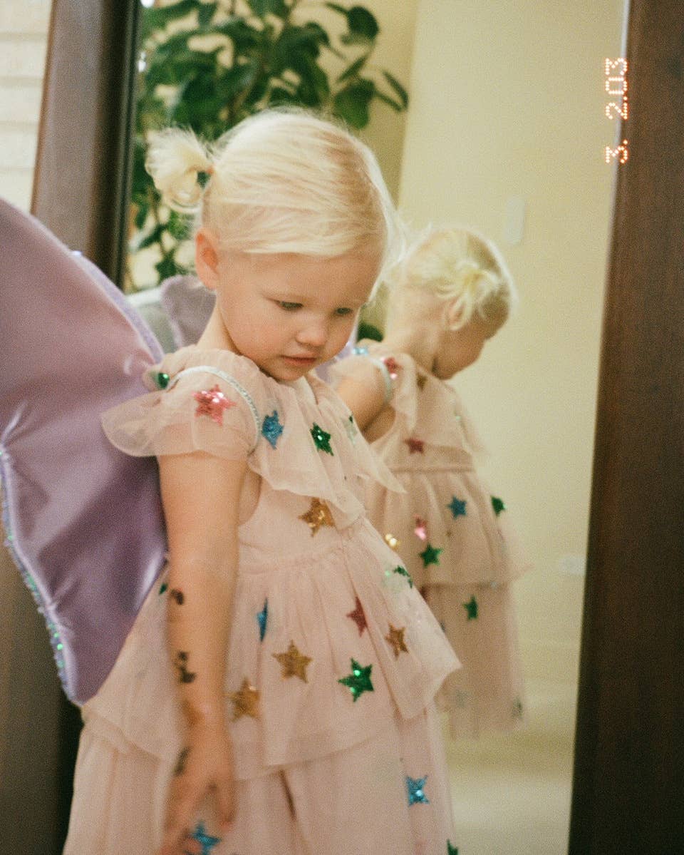 Star Sequin Party Costume Dress