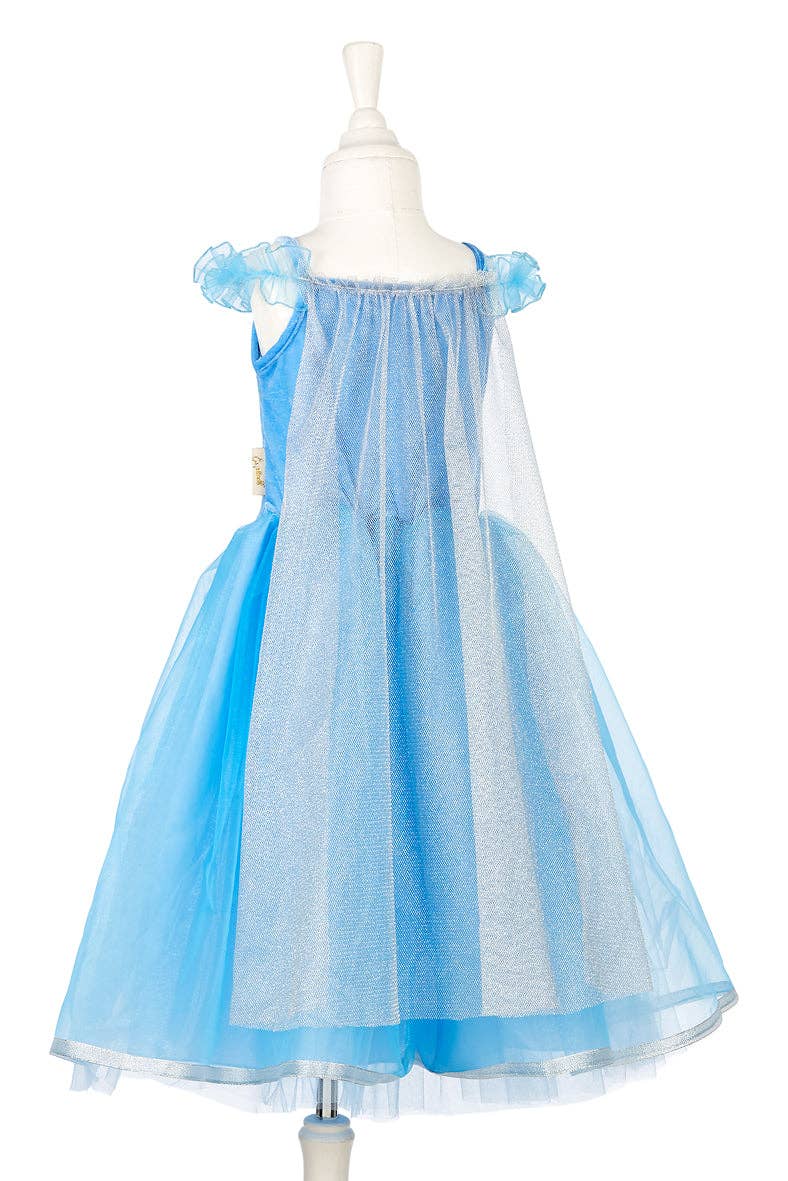 Ice Queen Costume Dress – Carnival & Festive Use (3 sizes): 3-4 years