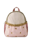 Cute Embroidered Apple Mini Backpack for Kids: Embroidered Apple Design