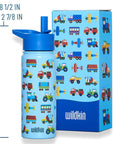 Trains, Planes & Trucks 18 oz Steel Water Bottle