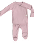 Footie - Peony: 0-3 M