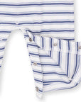 Vintage Stripe Blue - Uni Romper