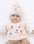 Alpine Ski and Snowboard Sweater for Baby & Toddler