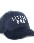 Little Bro Baseball Hat: Hunter Green / Baby